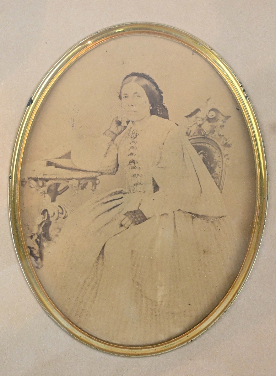 Fotografia di Giuseppina Raimondi e Lettera Firmata Da Giuseppe Garibaldi - Italia Metà XIX sec-photo-4
